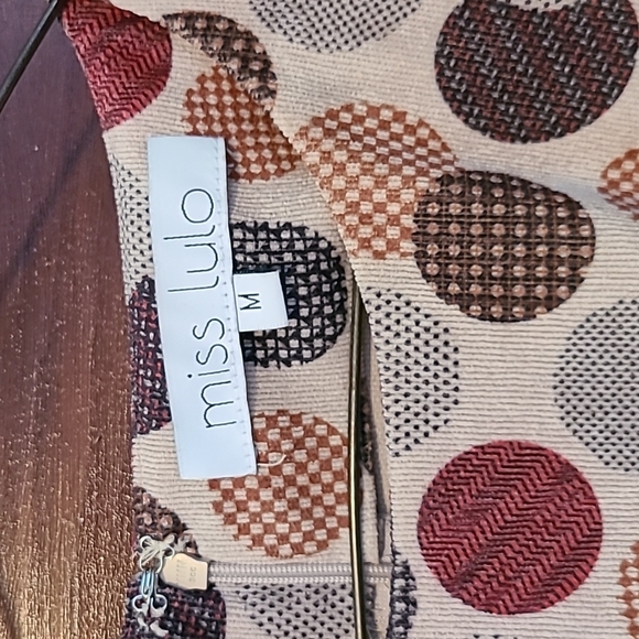 Miss Lulo fit and flare dress, size M - Picture 3 of 3